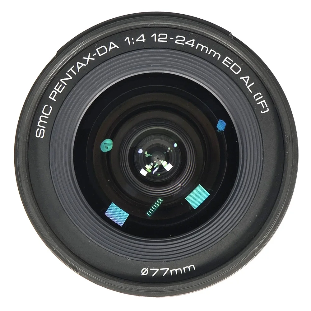 SMC Pentax-DA 12-24mm F4 ED AL (IF) Wide Angle Zoom Lens, Hood, & Caps